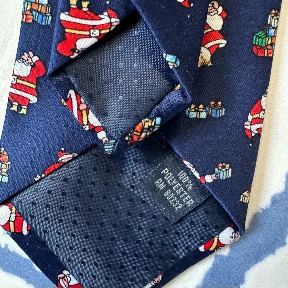 Boys clip-on Christmas tie
